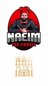 Naeim The Foodie logo
